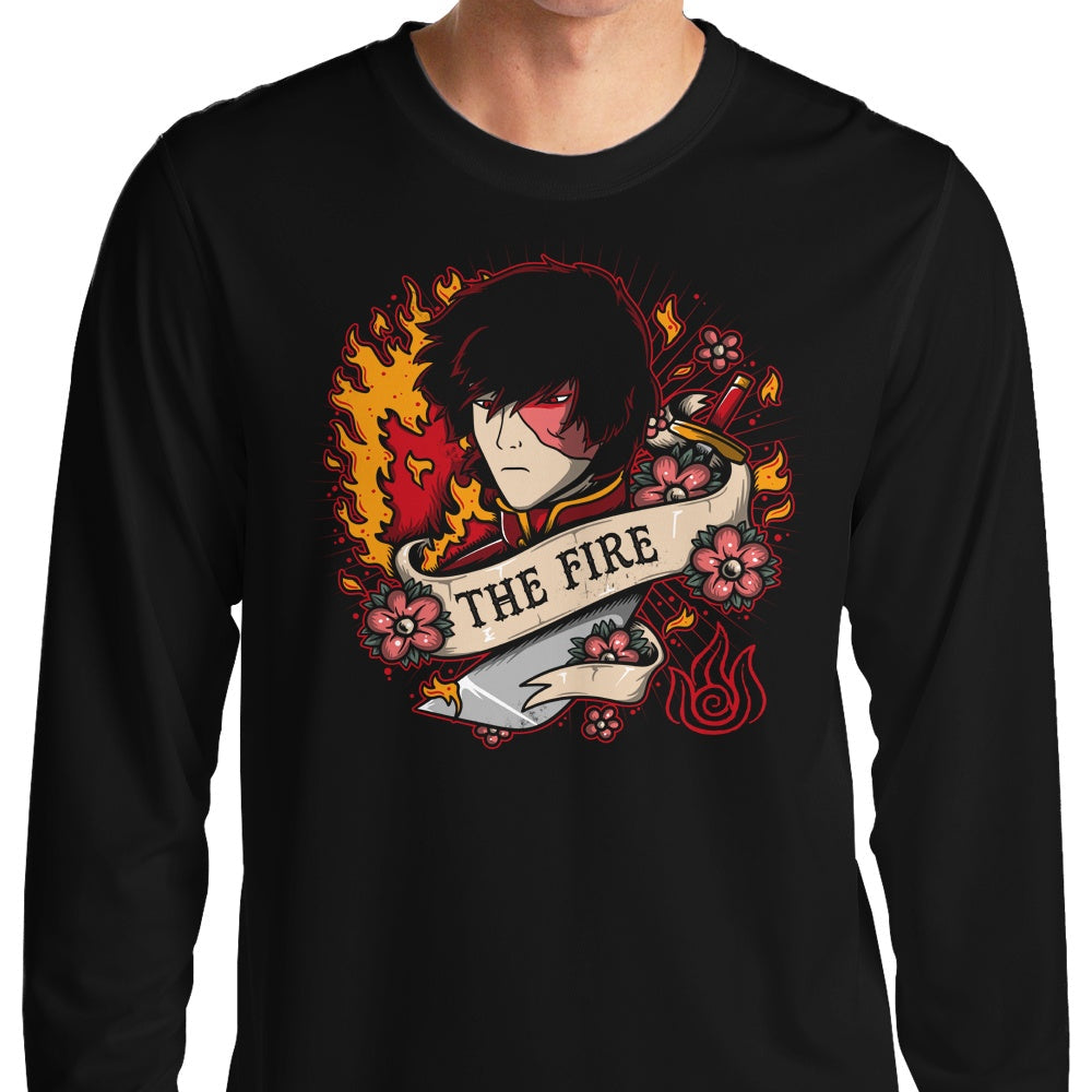 Fire Tattoo - Adult & Kids T-Shirts, Sweatshirts & Hoodies apparel design preview 1