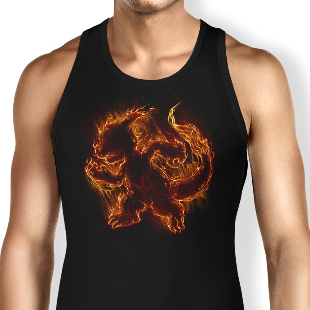 Fire Type II Tank Top - Adult & Kids T-Shirts, Sweatshirts & Hoodies apparel design preview 1