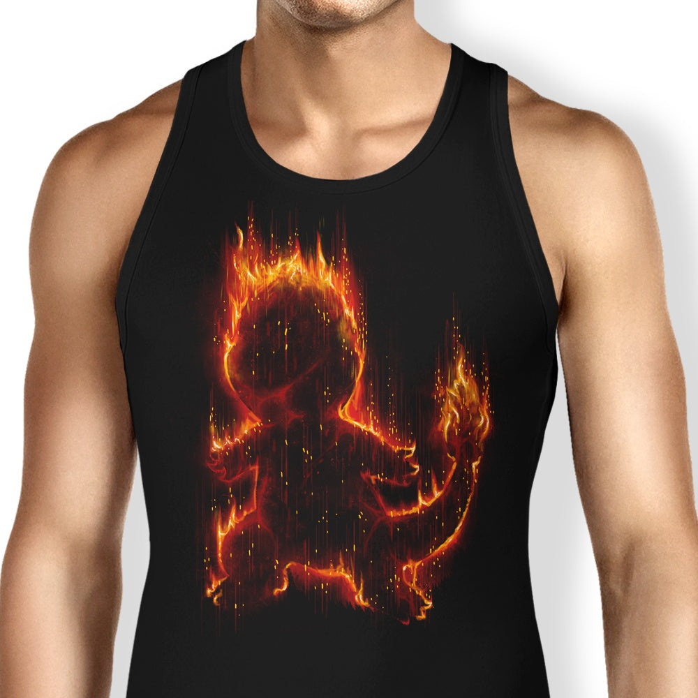 Fire Type Tank Top - Adult & Kids T-Shirts, Sweatshirts & Hoodies apparel design preview 1