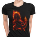 Fire Type Women's Apparel - Adult & Kids T-Shirts, Sweatshirts & Hoodies apparel design preview 1