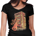 Fire Vending Machine Women's V-Neck - Adult & Kids T-Shirts, Sweatshirts & Hoodies apparel design preview 1