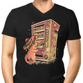Fire Vending Machine Men's V-Neck - Adult & Kids T-Shirts, Sweatshirts & Hoodies apparel design preview 1