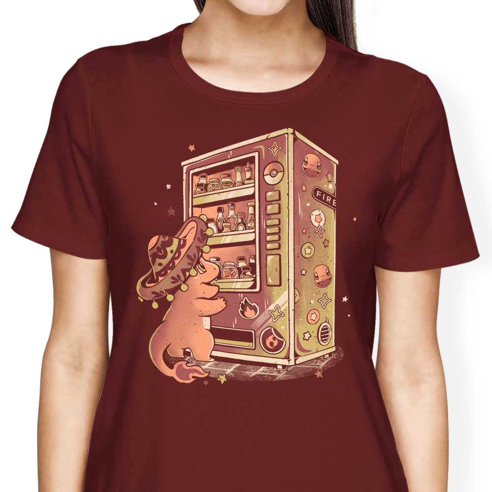 Fire Vending Machine Women's Apparel - Adult & Kids T-Shirts, Sweatshirts & Hoodies apparel design preview 2