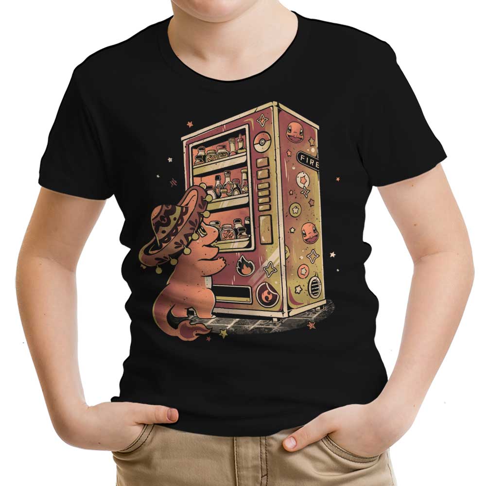 Fire Vending Machine Youth Apparel - Adult & Kids T-Shirts, Sweatshirts & Hoodies apparel design preview 1