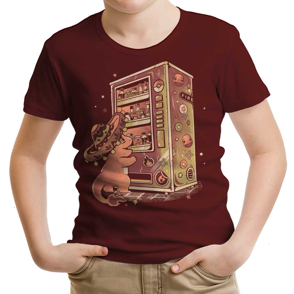 Fire Vending Machine Youth Apparel - Adult & Kids T-Shirts, Sweatshirts & Hoodies apparel design preview 2