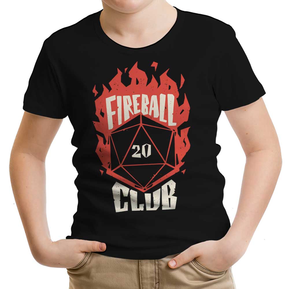 Fireball Club Youth Apparel - Adult & Kids T-Shirts, Sweatshirts & Hoodies apparel design preview 1