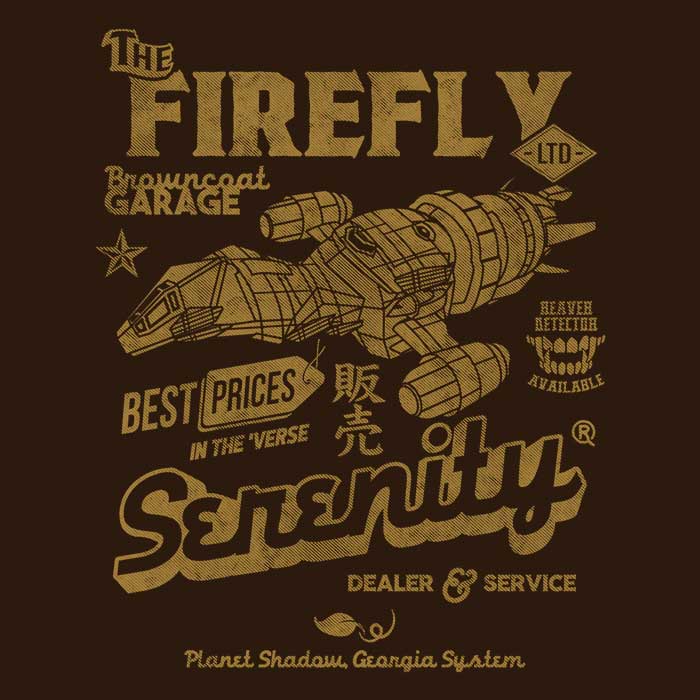 Firefly Garage Youth Apparel - Adult & Kids T-Shirts, Sweatshirts & Hoodies apparel design preview 2