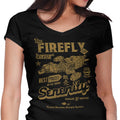 Firefly Garage Women's V-Neck - Adult & Kids T-Shirts, Sweatshirts & Hoodies apparel design preview 1