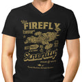 Firefly Garage Men's V-Neck - Adult & Kids T-Shirts, Sweatshirts & Hoodies apparel design preview 1