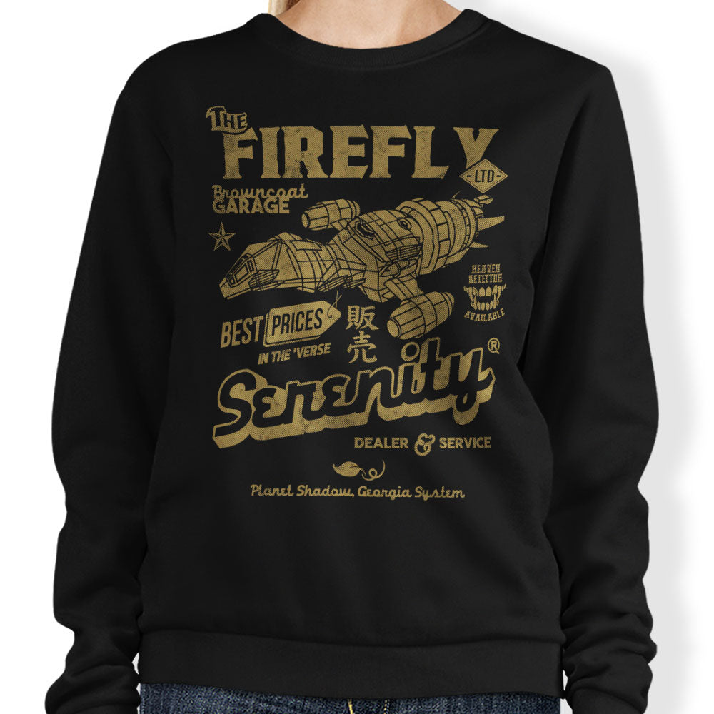Firefly Garage - Adult & Kids T-Shirts, Sweatshirts & Hoodies apparel design preview 1