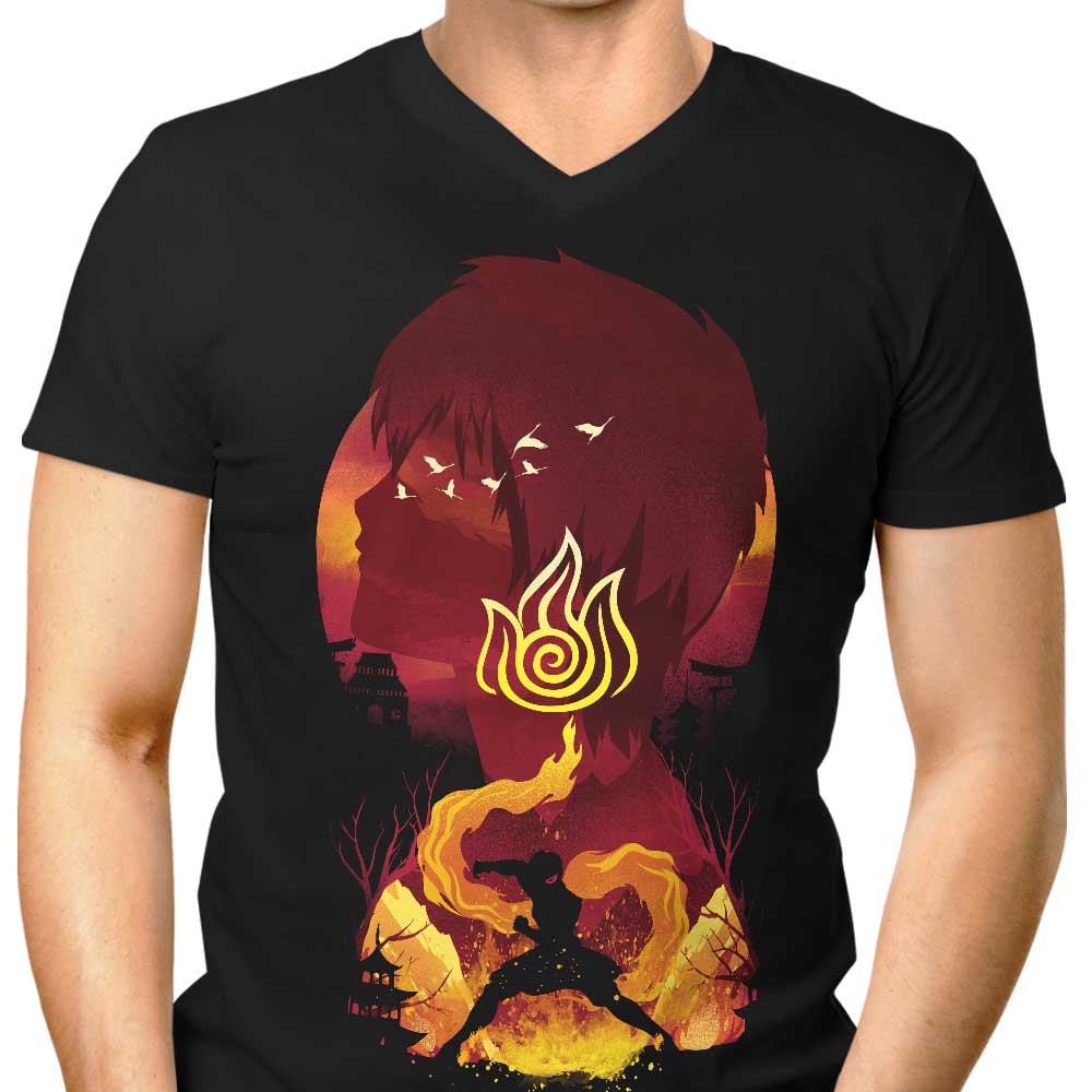 Firescape Men's V-Neck - Adult & Kids T-Shirts, Sweatshirts & Hoodies apparel design preview 1