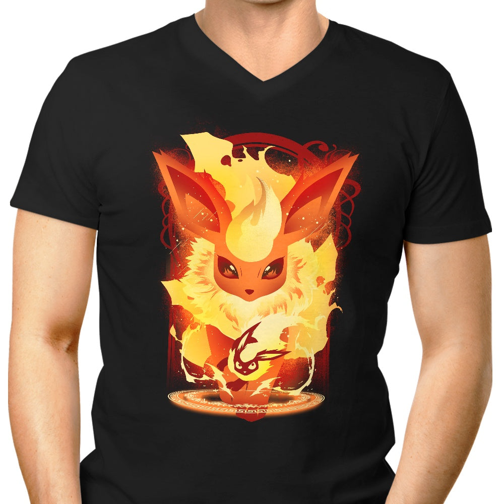 Firesong Men's V-Neck - Adult & Kids T-Shirts, Sweatshirts & Hoodies apparel design preview 1