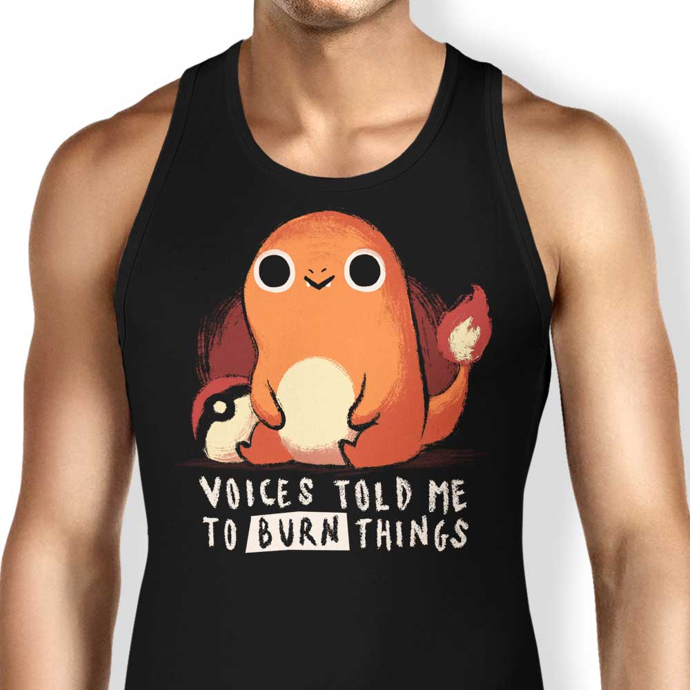 Firestarter Tank Top - Adult & Kids T-Shirts, Sweatshirts & Hoodies apparel design preview 1