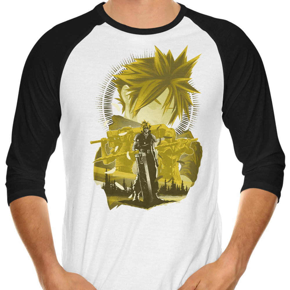 First Class Silhouette 3/4 Sleeve Raglan - Adult & Kids T-Shirts, Sweatshirts & Hoodies apparel design preview 1