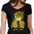 First Class Silhouette Women's V-Neck - Adult & Kids T-Shirts, Sweatshirts & Hoodies apparel design preview 1