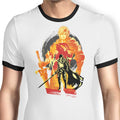 First Shield of Rosaria Ringer - Adult & Kids T-Shirts, Sweatshirts & Hoodies apparel design preview 1