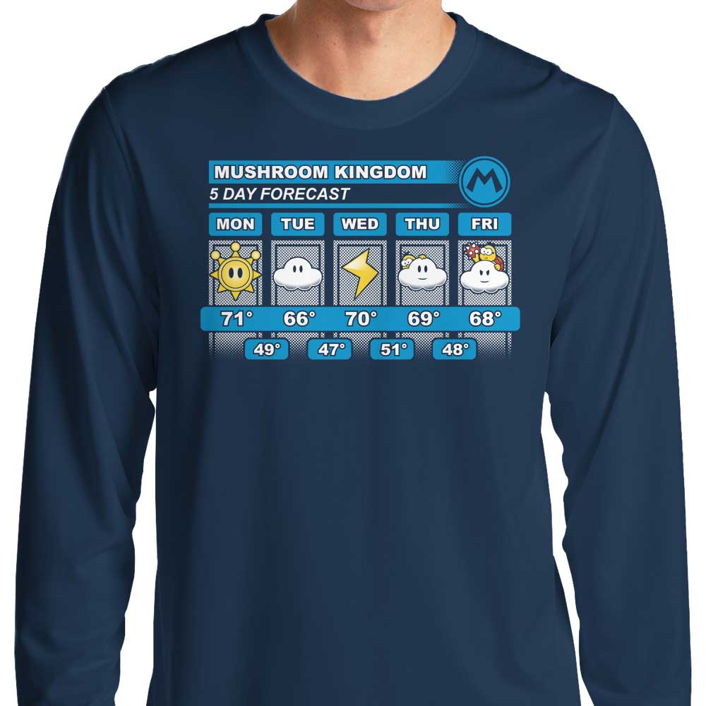 Five Day Forecast - Adult & Kids T-Shirts, Sweatshirts & Hoodies apparel design preview 1