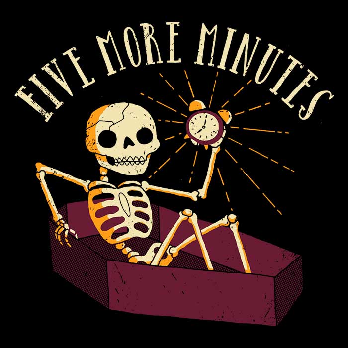 Five More Minutes Youth Apparel - Adult & Kids T-Shirts, Sweatshirts & Hoodies apparel design preview 2