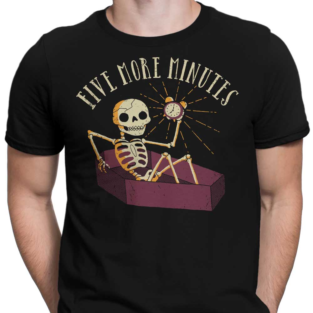 Five More Minutes Men's Apparel - Adult & Kids T-Shirts, Sweatshirts & Hoodies apparel design preview 2