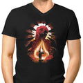 Flamebound Men's V-Neck - Adult & Kids T-Shirts, Sweatshirts & Hoodies apparel design preview 1