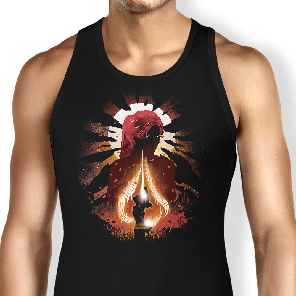 Flamebound Tank Top - Adult & Kids T-Shirts, Sweatshirts & Hoodies apparel design preview 1