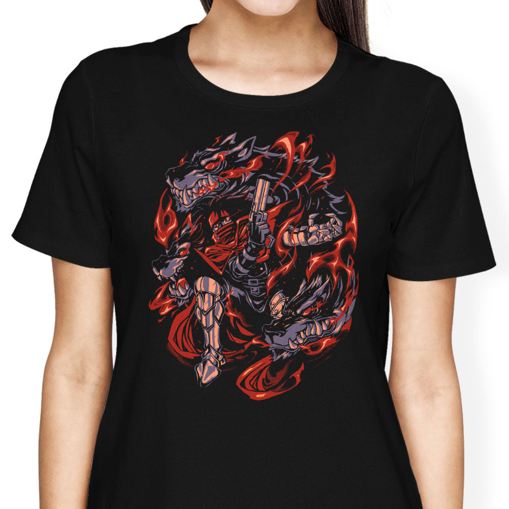 Flames of Cerberus Women's Apparel - Adult & Kids T-Shirts, Sweatshirts & Hoodies apparel design preview 1