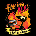 Flaming Ale Coasters - Adult & Kids T-Shirts, Sweatshirts & Hoodies apparel design preview 1