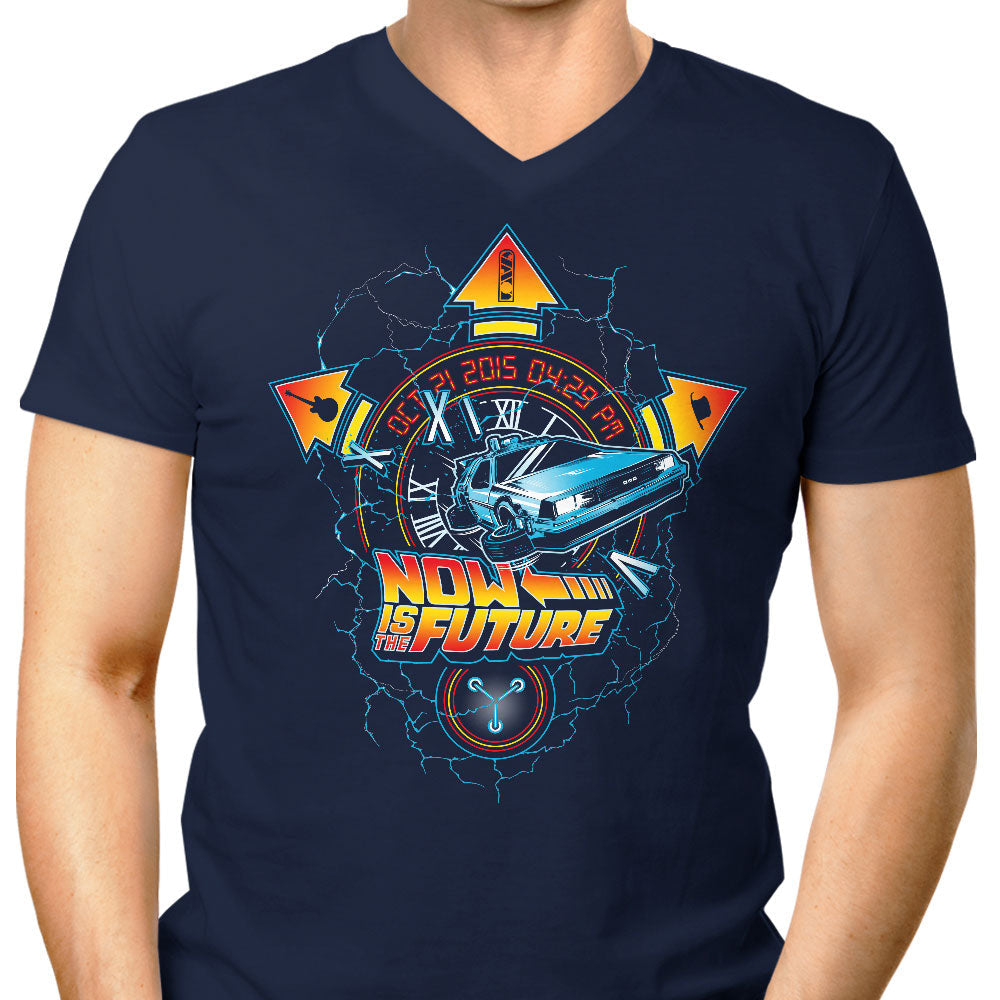 Flash Back Men's V-Neck - Adult & Kids T-Shirts, Sweatshirts & Hoodies apparel design preview 1
