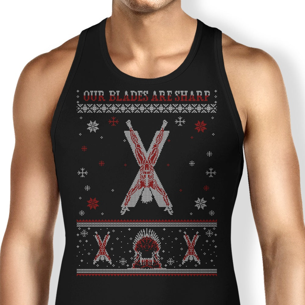 Flayed Man Sweater Tank Top - Adult & Kids T-Shirts, Sweatshirts & Hoodies apparel design preview 1