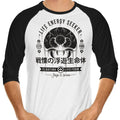 Floating Life Form 3/4 Sleeve Raglan - Adult & Kids T-Shirts, Sweatshirts & Hoodies apparel design preview 1
