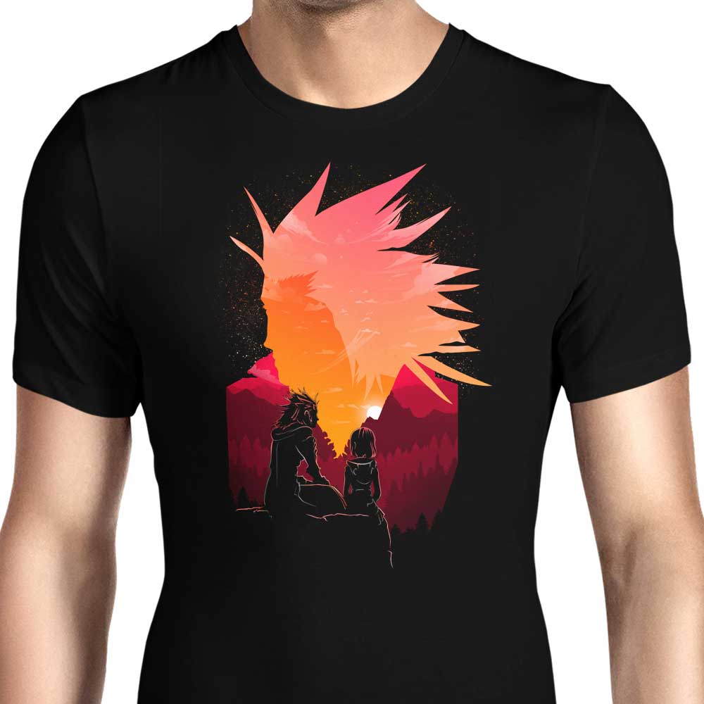 Flurry Landscape Men's Apparel - Adult & Kids T-Shirts, Sweatshirts & Hoodies apparel design preview 1