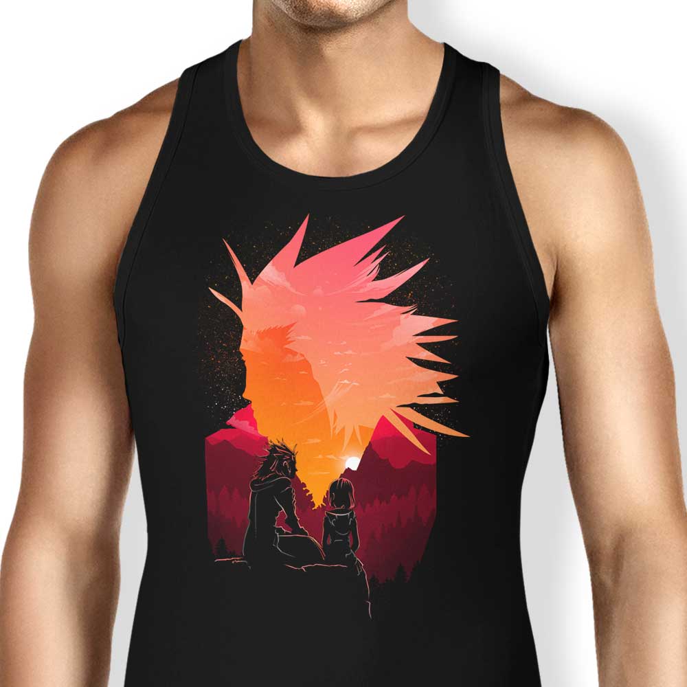 Flurry Landscape Tank Top - Adult & Kids T-Shirts, Sweatshirts & Hoodies apparel design preview 1