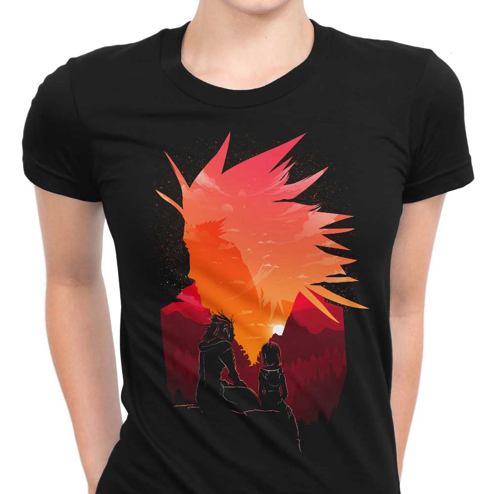 Flurry Landscape Women's Apparel - Adult & Kids T-Shirts, Sweatshirts & Hoodies apparel design preview 1