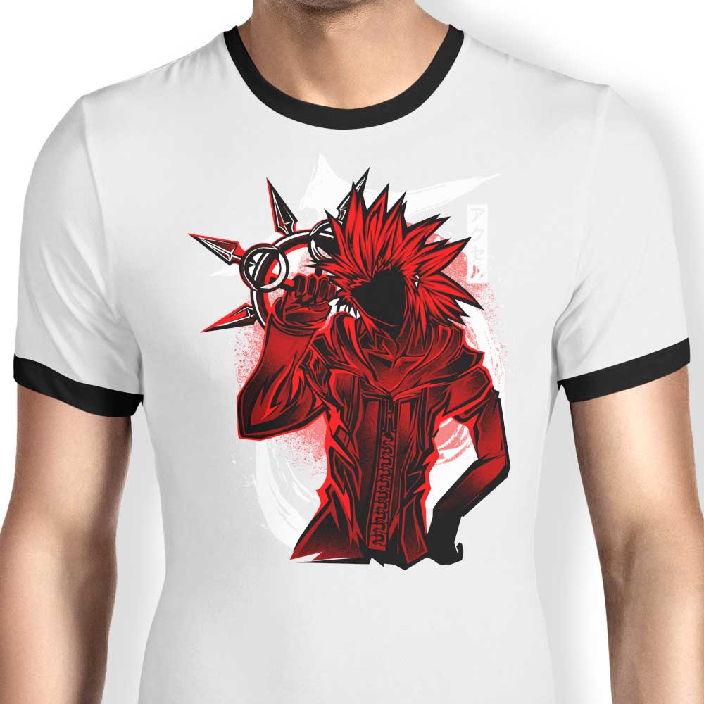 Flurry Silhouette Ringer - Adult & Kids T-Shirts, Sweatshirts & Hoodies apparel design preview 1