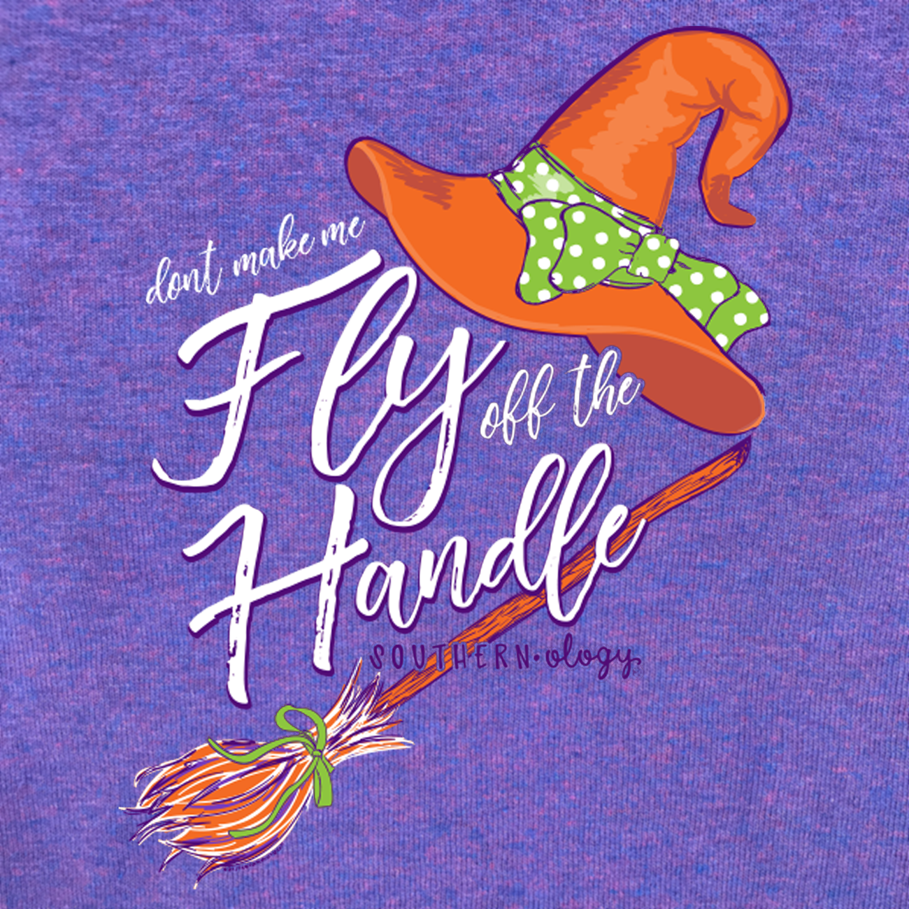 Southernology Fly off the Handle Halloween Classic - Adult & Kids T-Shirts, Sweatshirts & Hoodies apparel design preview 2