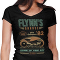 Flynn's Garage Women's V-Neck - Adult & Kids T-Shirts, Sweatshirts & Hoodies apparel design preview 1