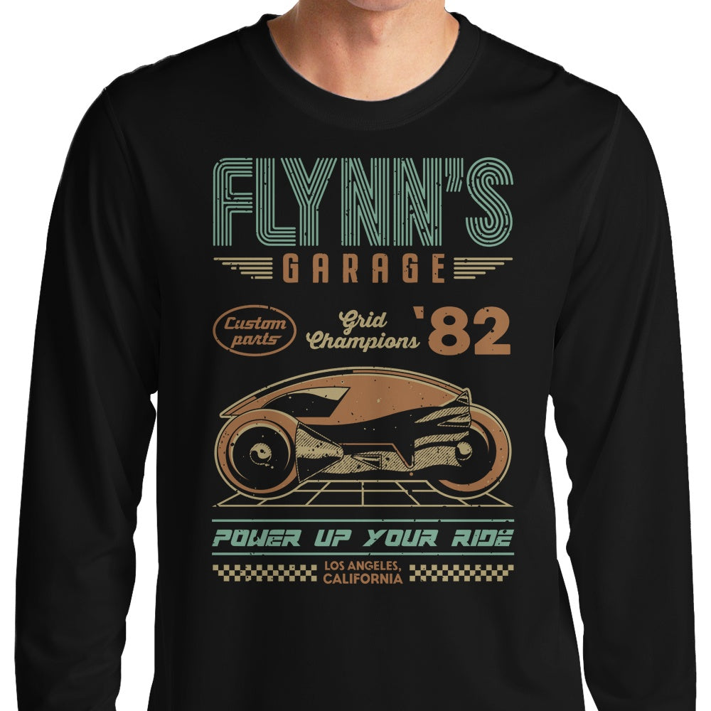 Flynn's Garage - Adult & Kids T-Shirts, Sweatshirts & Hoodies apparel design preview 1