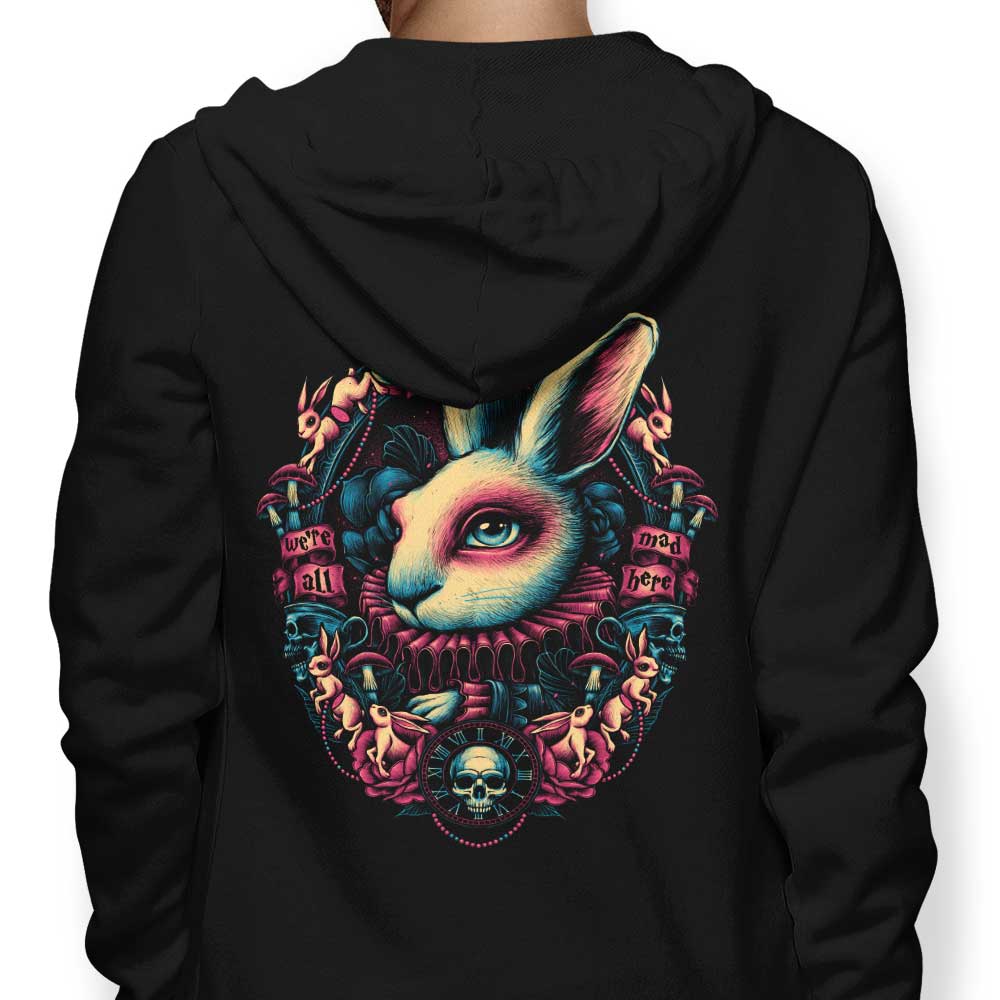 Follow the White Rabbit - Adult & Kids T-Shirts, Sweatshirts & Hoodies apparel design preview 1