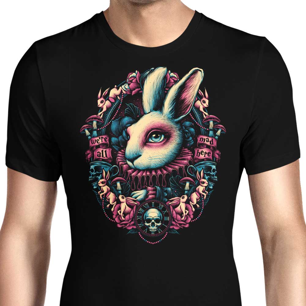 Follow the White Rabbit Men's Apparel - Adult & Kids T-Shirts, Sweatshirts & Hoodies apparel design preview 1