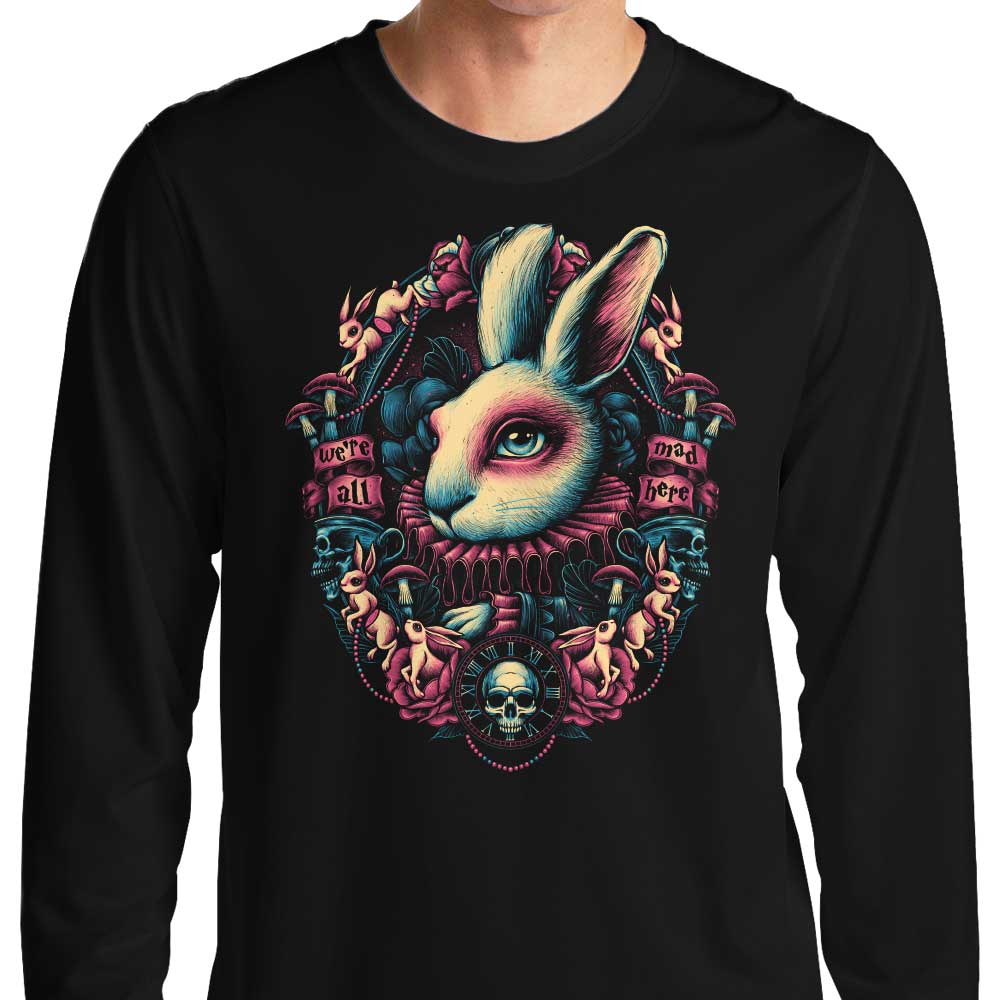 Follow the White Rabbit - Adult & Kids T-Shirts, Sweatshirts & Hoodies apparel design preview 1