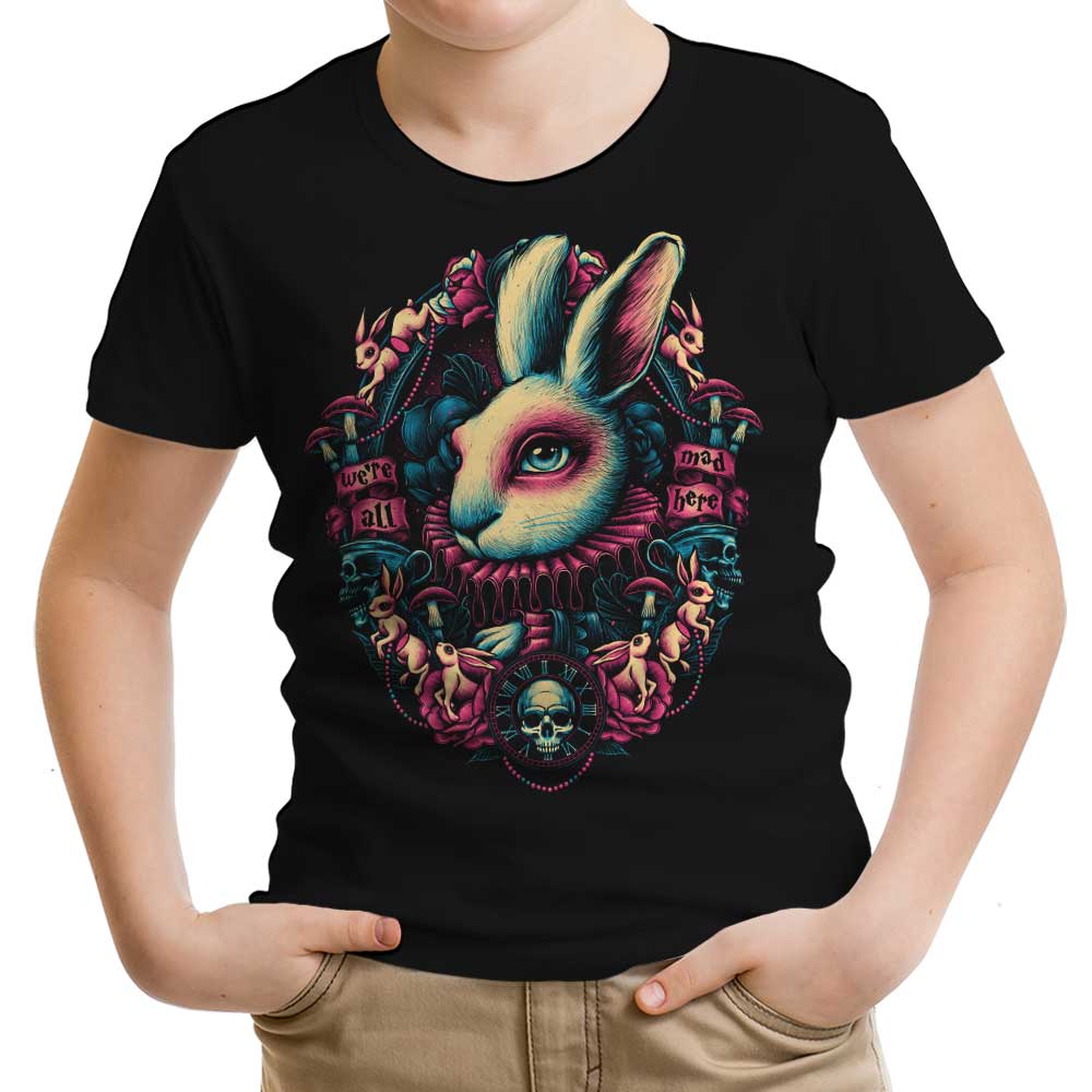 Follow the White Rabbit Youth Apparel - Adult & Kids T-Shirts, Sweatshirts & Hoodies apparel design preview 1