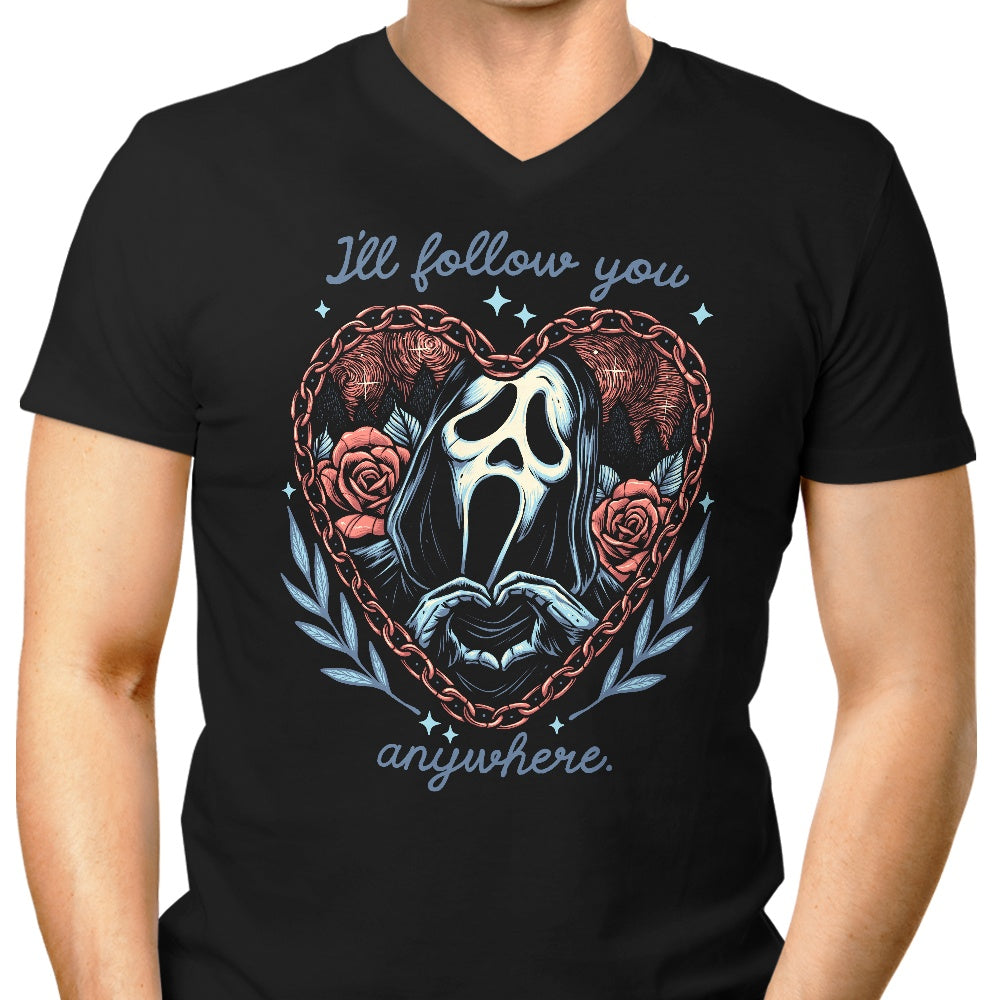 Follow You Anywhere Men's V-Neck - Adult & Kids T-Shirts, Sweatshirts & Hoodies apparel design preview 1