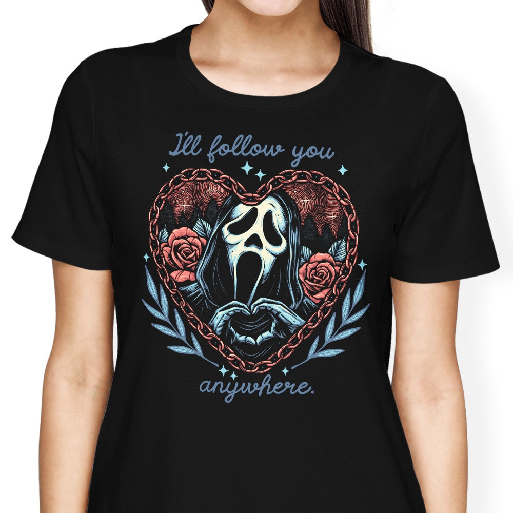 Follow You Anywhere Women's Apparel - Adult & Kids T-Shirts, Sweatshirts & Hoodies apparel design preview 1