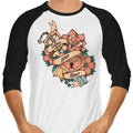 Follow Your Heart 3/4 Sleeve Raglan - Adult & Kids T-Shirts, Sweatshirts & Hoodies apparel design preview 1
