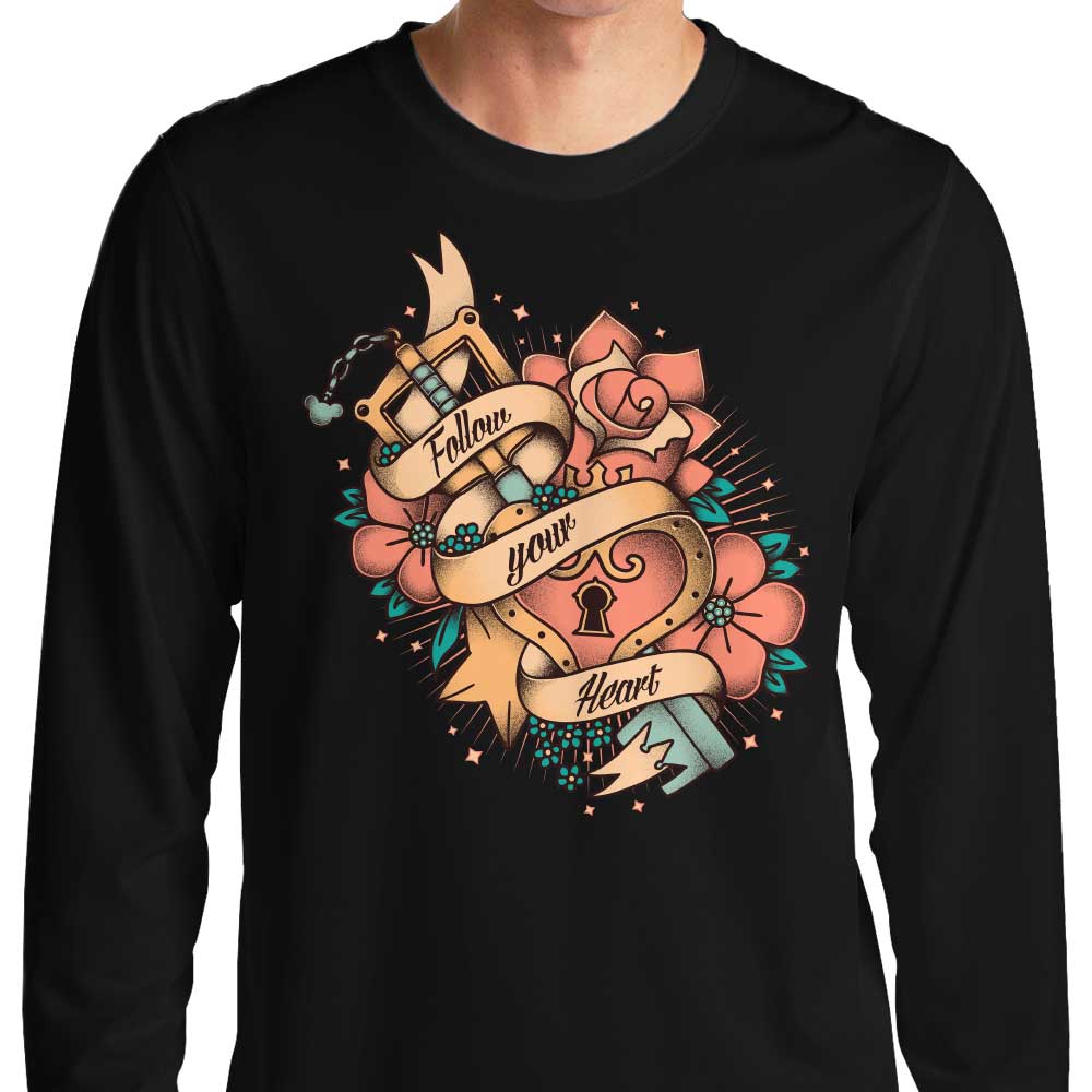 Follow Your Heart - Adult & Kids T-Shirts, Sweatshirts & Hoodies apparel design preview 1