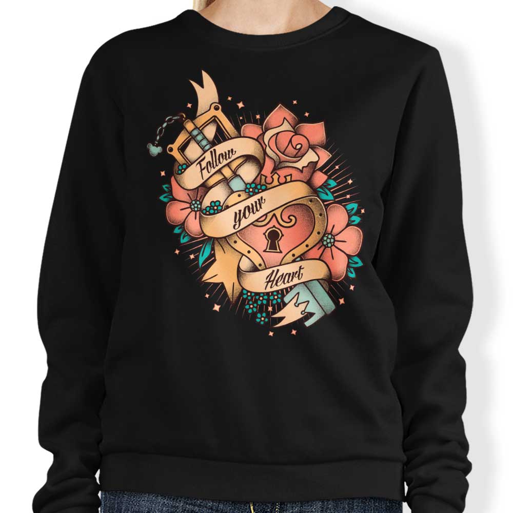 Follow Your Heart - Adult & Kids T-Shirts, Sweatshirts & Hoodies apparel design preview 1