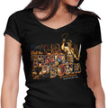For Fortune and Glory Women's V-Neck - Adult & Kids T-Shirts, Sweatshirts & Hoodies apparel design preview 1