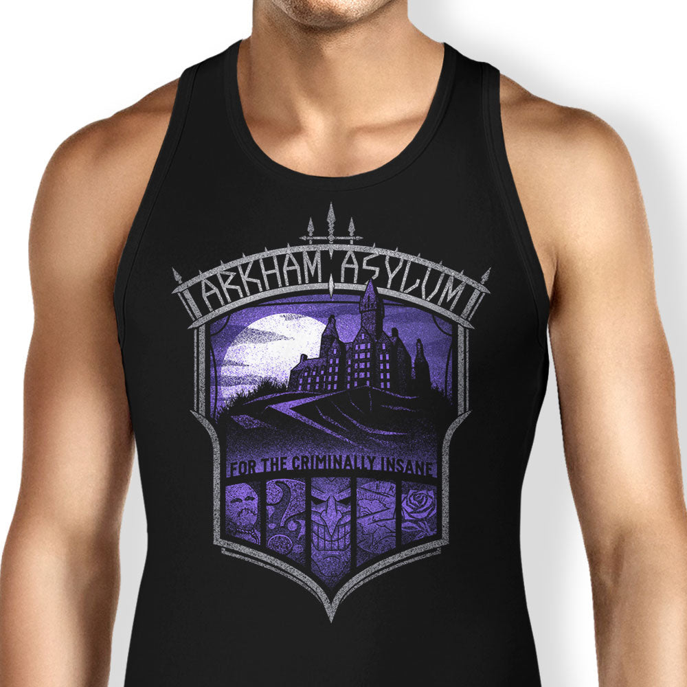For the Criminally Insane Tank Top - Adult & Kids T-Shirts, Sweatshirts & Hoodies apparel design preview 1