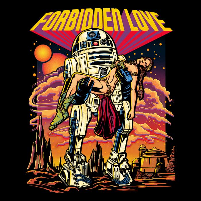 Forbidden Love Men's Apparel - Adult & Kids T-Shirts, Sweatshirts & Hoodies apparel design preview 2