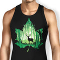 Forest Deer Tank Top - Adult & Kids T-Shirts, Sweatshirts & Hoodies apparel design preview 1